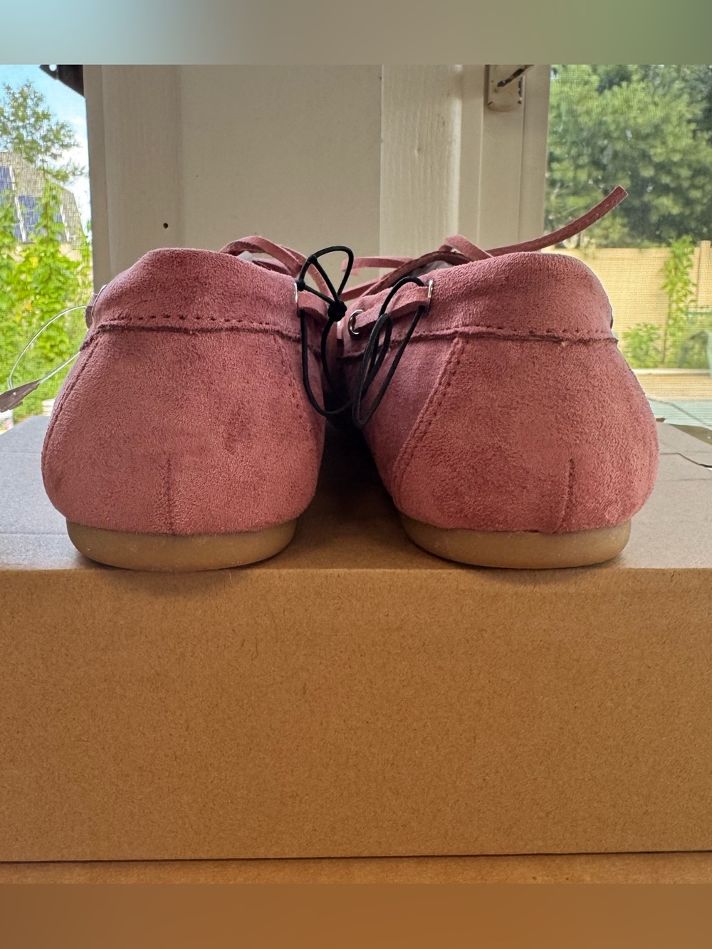 Time and Tru Women's Pink Boat Shoes Memory Foam Slip On Deck Loafers 8.5 Medium - Picture 12 of 14